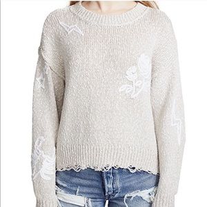 Wildfox embroidered sweater